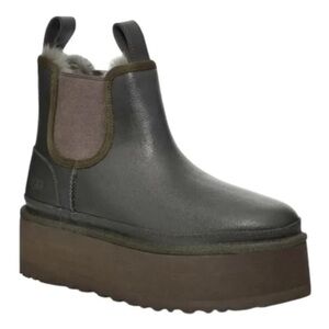 UGG Gray and Brown Winter Boots